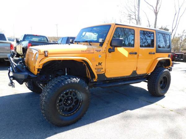 Jeep Wrangler 4x4 Lifted 4dr Unlimited Sport SUV Hard Top Jeeps Used for sale in Winston Salem, NC – photo 2