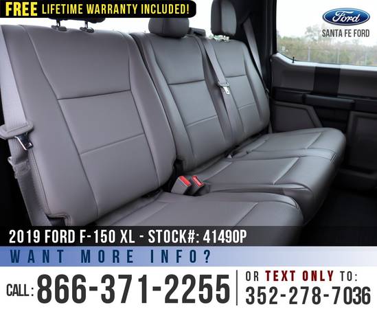 2019 FORD F150 XL 4WD Tailgate Step, SYNC, Backup Camera for sale in Alachua, FL – photo 19