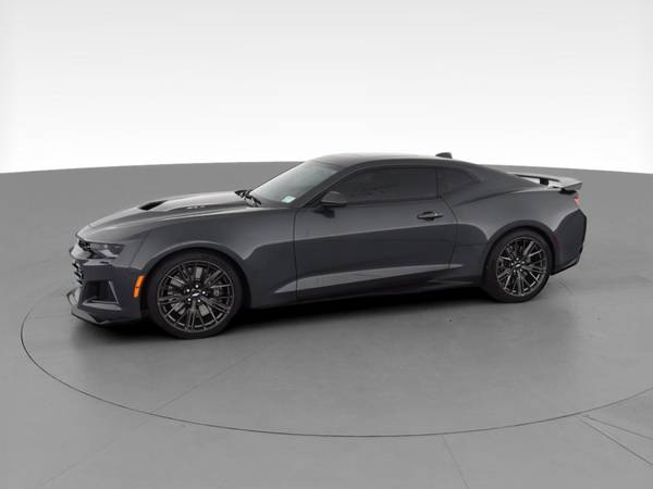 2018 Chevy Chevrolet Camaro ZL1 Coupe 2D coupe Gray - FINANCE ONLINE... for sale in Arlington, TX – photo 4
