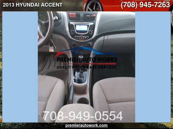 2013 HYUNDAI ACCENT GLS - cars & trucks - by dealer - vehicle... for sale in Alsip, IL – photo 11