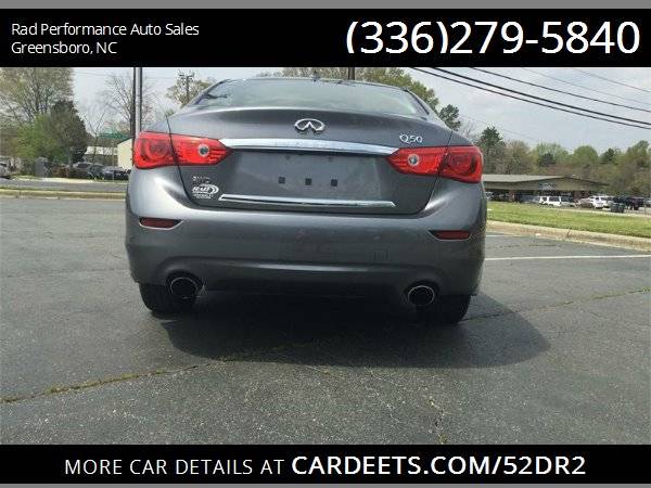 2017 INFINITI Q50 PREMIUM AWD - - by dealer - vehicle for sale in Greensboro, NC – photo 6
