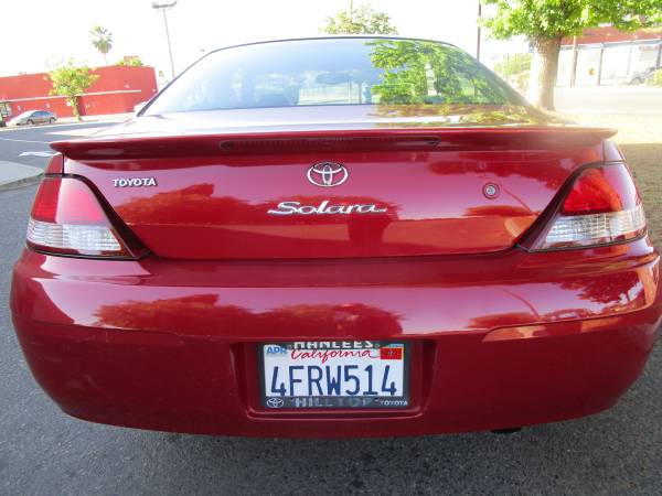 XXXXX 1999 Toyota Solara SLE V6 LOADED 120, 000 Original miles WOW for sale in Fresno, CA – photo 4