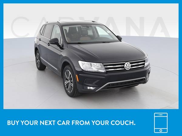 2018 VW Volkswagen Tiguan 2 0T SEL Sport Utility 4D suv Black for sale in Madison, WI – photo 12