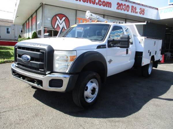 2012 Ford F-450 SD 4,000 LB CRANE TRUCK,, SUPER CAB DIESEL - cars &... for sale in south amboy, MS – photo 3