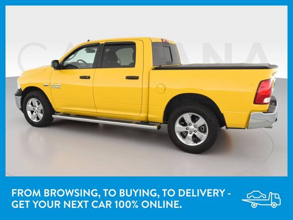 2016 Ram 1500 Crew Cab Big Horn Pickup 4D 5 1/2 ft pickup Yellow for sale in Champlin, MN – photo 5
