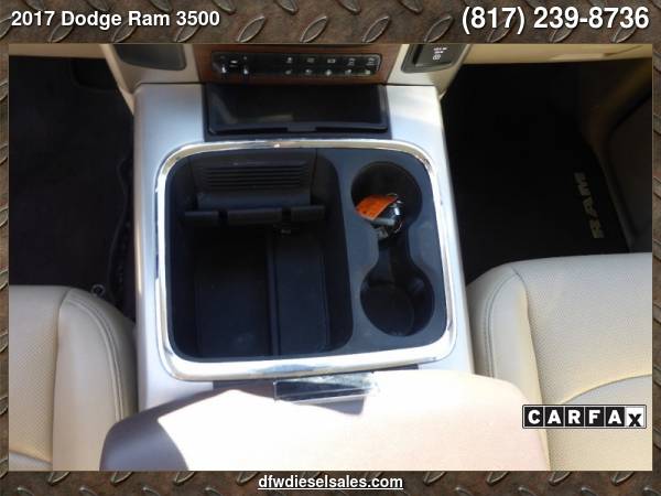 2017 DODGE Ram 3500 Laramie 4x4 Crew Cab CUMMINS PRICED TO SELL !!!... for sale in Lewisville, TX – photo 15