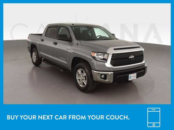 2018 Toyota Tundra CrewMax SR5 Pickup 4D 5 1/2 ft pickup Gray for sale in Washington, District Of Columbia – photo 12