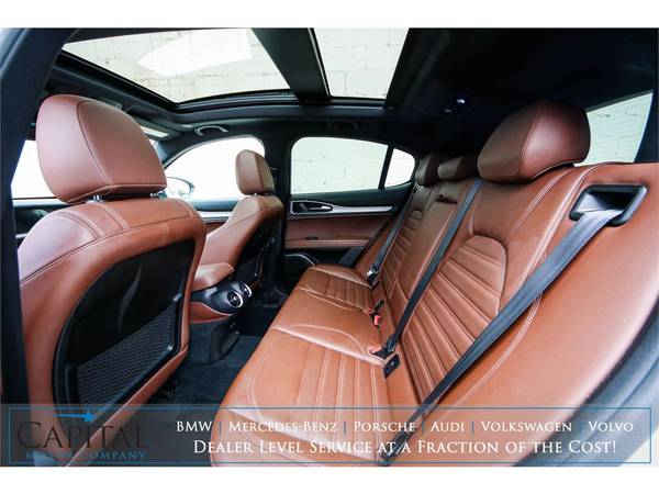 18 Alfa Romeo Stelvio Ti AWD Sport-Luxury Crossover! INCREDIBLE! for sale in Eau Claire, WI – photo 6
