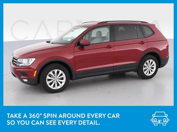 2018 VW Volkswagen Tiguan 2 0T S 4MOTION Sport Utility 4D suv Red for sale in Morgantown , WV – photo 3
