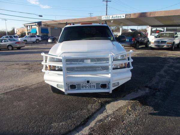 2005 Chevrolet 3500 Crew Cab Dually Flatbed - cars & trucks - by... for sale in Weatherford, TX – photo 2