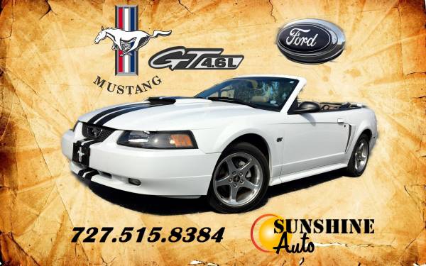 =🌴==SUNSHINE AUTO==🌴= 2003 FORD MUSTANG GT - cars & trucks - by... for sale in Pinellas Park, FL