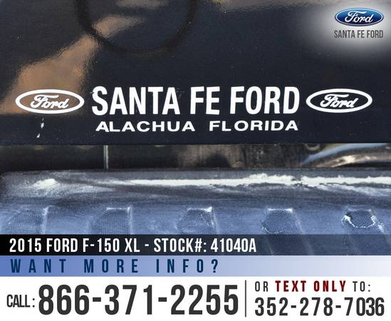 2015 FORD F150 XL Cruise Control - Bed Liner - Ecoboost for sale in Alachua, GA – photo 10