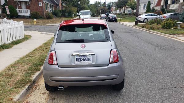 2015 Fiat 500 Pop - Auto- 33K miles -1 year Factory Warranty remaining for sale in Arlington, District Of Columbia – photo 3