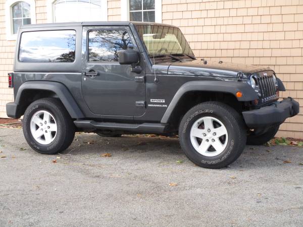 2010 Jeep Wrangler 2-Door Sport 4x4, Hard Top, Automatic - cars &... for sale in Rowley, MA – photo 4