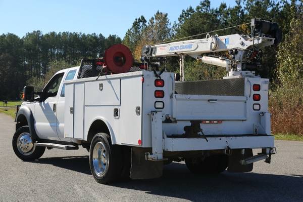 2014 Ford F-550, V10, AutoCrane 6006EH, Reading Service Bed, Crane... for sale in Oilville, NC – photo 4