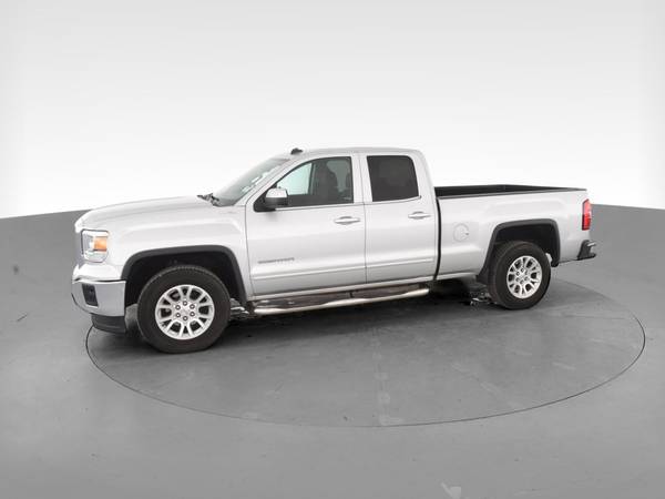 2014 GMC Sierra 1500 Double Cab SLE Pickup 4D 6 1/2 ft pickup Silver... for sale in Naples, FL – photo 4