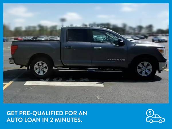 2019 Nissan Titan Crew Cab SV Pickup 4D 5 1/2 ft pickup Gray for sale in Pittsburgh, PA – photo 5