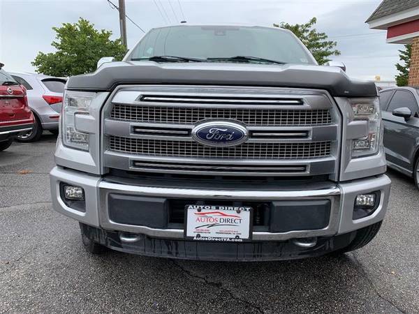 2016 FORD F-150 F150 F 150 Platinum $0 DOWN PAYMENT PROGRAM!! - cars... for sale in Fredericksburg, VA – photo 2