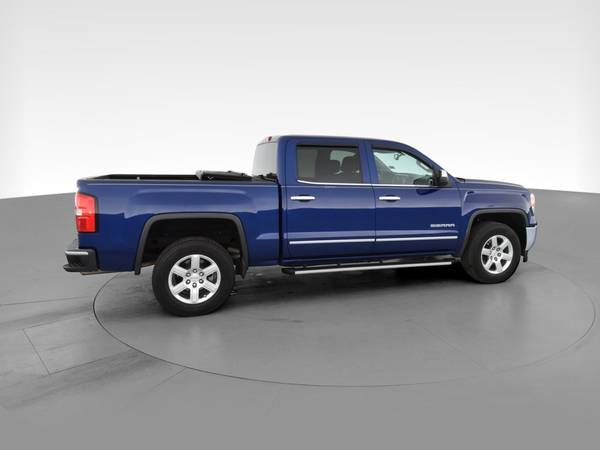 2014 GMC Sierra 1500 Crew Cab SLT Pickup 4D 5 3/4 ft pickup Blue - -... for sale in Ronkonkoma, NY – photo 12