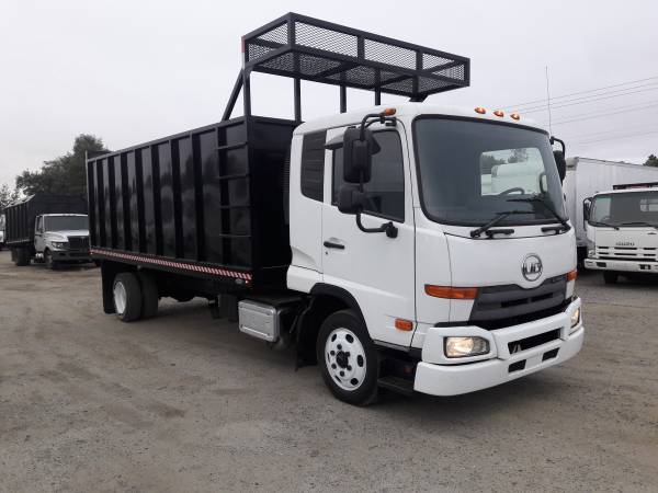 2012 NISSAN UD 2000 18 FEET DUMP TRUCK LOW MILES 80632 - cars &... for sale in San Jose, CA – photo 3