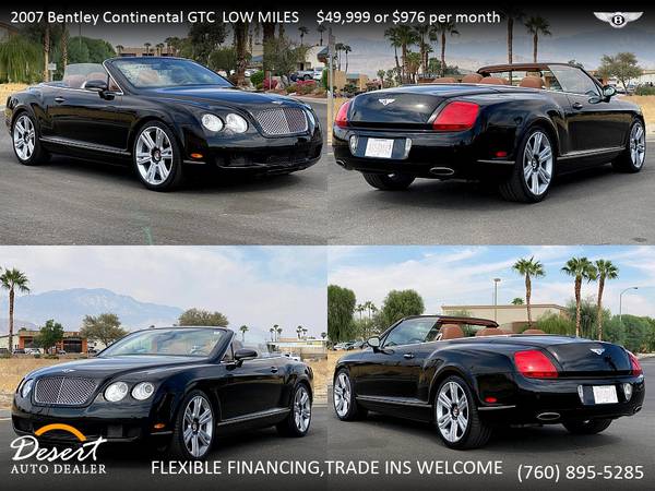 2014 Bentley Continental GT Convertible BEAUTIFUL inside and out! -... for sale in Palm Desert , CA – photo 16