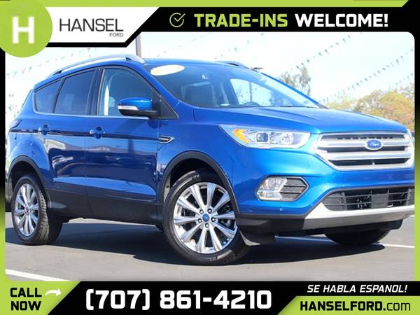 2018 Ford Escape Titanium FOR ONLY 480/mo! - - by for sale in Santa Rosa, CA – photo 3