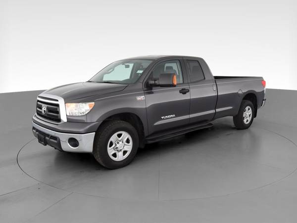 2012 Toyota Tundra Double Cab Pickup 4D 8 ft pickup Gray - FINANCE -... for sale in Indianapolis, IN – photo 3