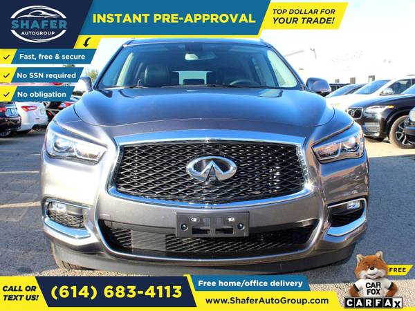 $341/mo - 2017 Infiniti QX60 - Easy Financing! - cars & trucks - by... for sale in Columbus, OH – photo 2
