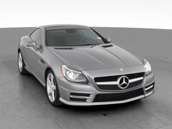 2014 Mercedes-Benz SLK-Class SLK 250 Roadster 2D Convertible Gray -... for sale in Fort Worth, TX – photo 16