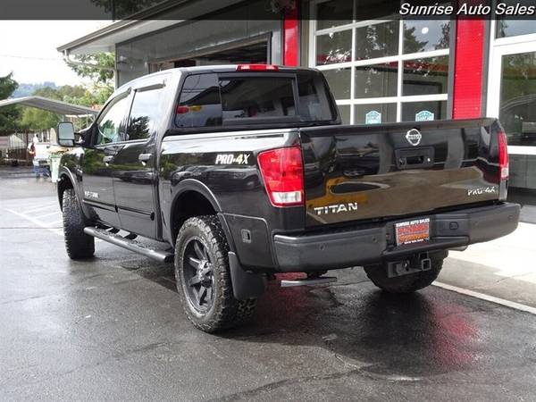 2014 Nissan Titan 4x4 4WD PRO-4X Truck for sale in Milwaukie, OR – photo 4