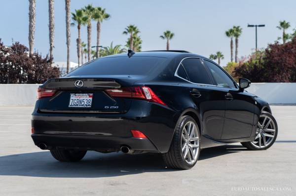 2014 Lexus IS 250 IS F PKG*IS250 W F SPORT PKG*LOADED* sedan Black -... for sale in Santa Clara, CA – photo 4