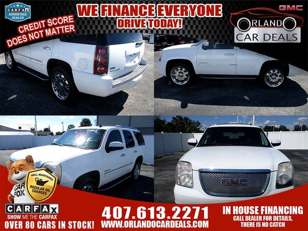 2011 GMC Yukon NO Credit Check Loans--- Buy Here Pay Here--- In... for sale in Maitland, FL – photo 4