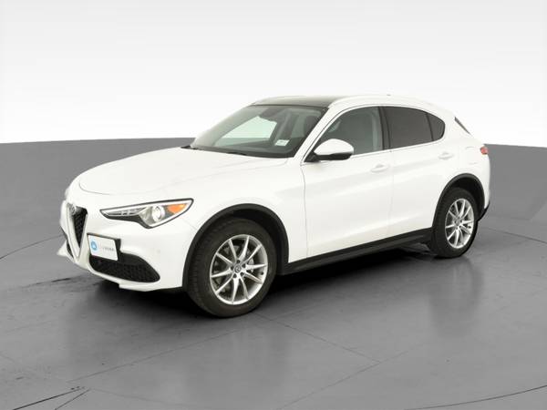 2018 Alfa Romeo Stelvio Ti Sport Utility 4D hatchback White -... for sale in Dallas, TX – photo 3