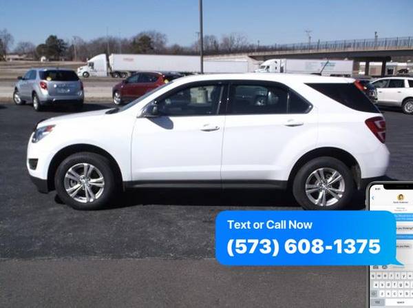 2017 Chevrolet Chevy Equinox LS 2WD - CALL/TEXT for sale in Sullivan, MO – photo 3