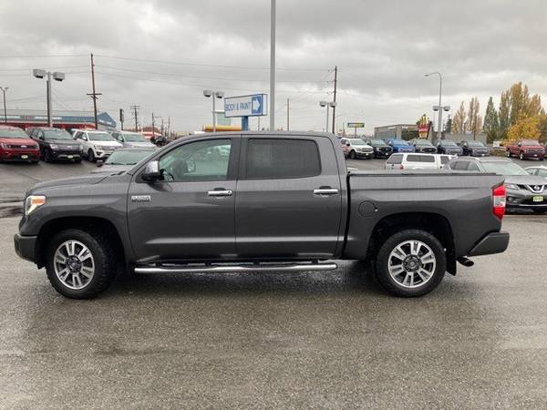 2018 Toyota Tundra 4x4 4WD Platinum CrewMax - cars & trucks - by... for sale in Bellingham, WA – photo 9