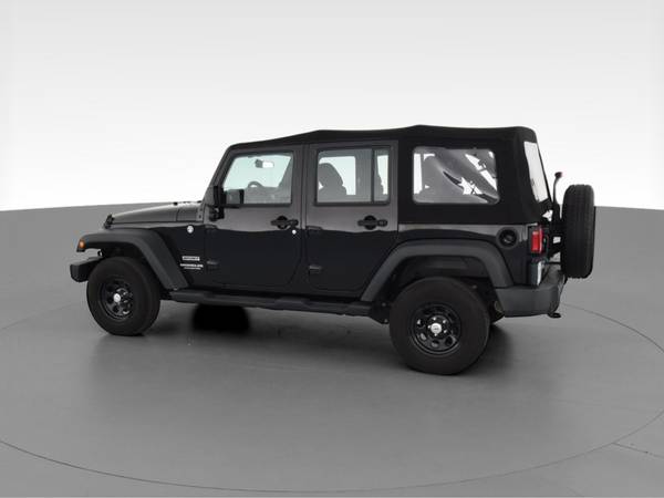 2014 Jeep Wrangler Unlimited Sport SUV 4D suv Black - FINANCE ONLINE... for sale in Albany, GA – photo 6