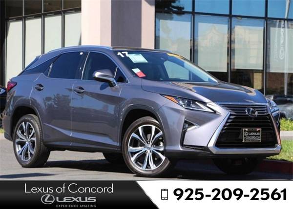 2018 Lexus RX 350L Monthly payment of for sale in Concord, CA