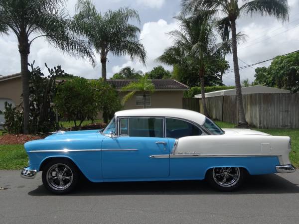 1955 Chevrolet Bel Air Hardtop Coupe ZZ502 for sale in Pompano Beach, FL – photo 2