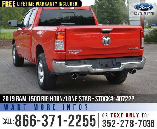 2019 Ram 1500 Big Horn/Lone Star *** Camera, SIRIUS, Bedliner *** -... for sale in Alachua, FL – photo 5