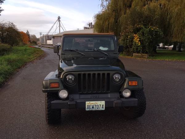 1998 Jeep Wrangler Sahara 4.0 4x4 176k for sale in Everett, WA – photo 3
