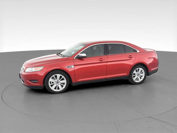2010 Ford Taurus Limited Sedan 4D sedan Red - FINANCE ONLINE - cars... for sale in Chicago, IL – photo 4
