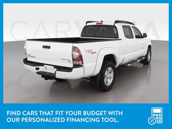 2013 Toyota Tacoma Double Cab PreRunner Pickup 4D 6 ft pickup White for sale in Chattanooga, TN – photo 8