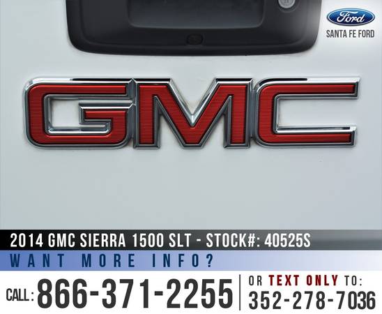 2014 GMC SIERRA 1500 SLT 4WD *** BOSE, Homelink, 4X4, Leather *** -... for sale in Alachua, FL – photo 19