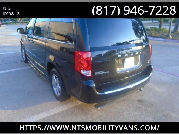 12 DODGE GRAND CARAVAN HANDICAPPED WHEELCHAIR MOBILITY MANUAL RAMP VAN for sale in Irving, MS – photo 8