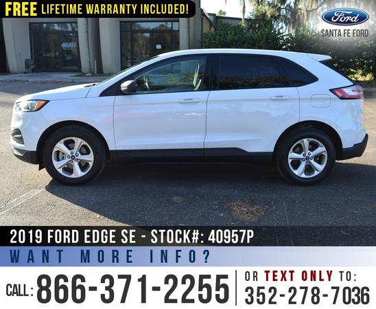 2019 FORD EDGE SE Ecoboost - Backup Camera - Tinted Windows for sale in Alachua, FL – photo 4