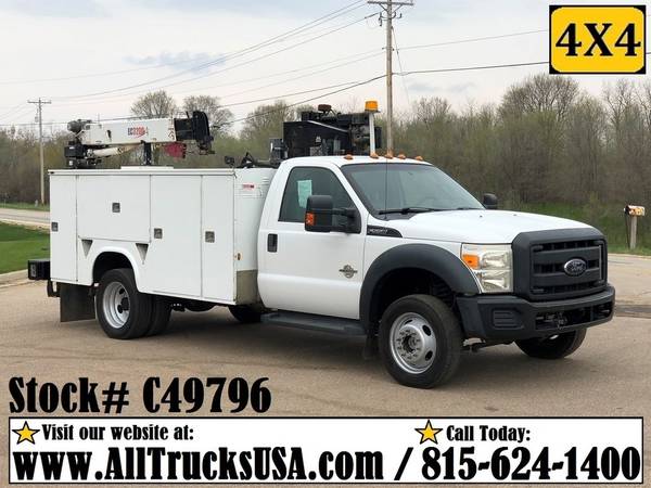 Mechanics Crane Truck Boom Service Utility 4X4 Commercial work... for sale in Battle Creek, MI – photo 6