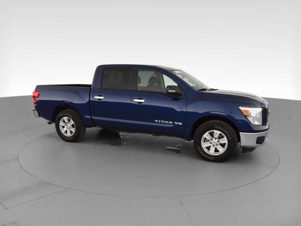 2019 Nissan Titan Crew Cab SV Pickup 4D 5 1/2 ft pickup Blue -... for sale in Fort Myers, FL – photo 14