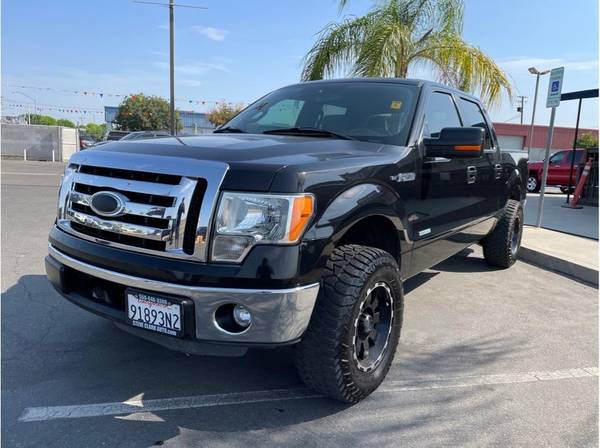 2012 Ford F-150 LEVELED OUT WITH BLACK WHEELS ECO-BOOST - cars & for sale in Fresno, CA – photo 7