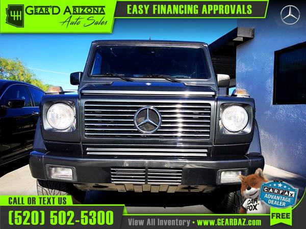 2002 Mercedes-Benz GCLASS G CLASS G-CLASS for 33, 995 or 524 per for sale in Tucson, AZ – photo 3