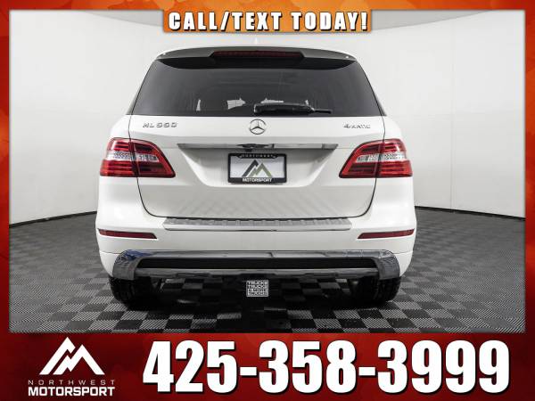 2014 *Mercedes-Benz ML550* 4Matic AWD - cars & trucks - by dealer -... for sale in Lynnwood, WA – photo 6
